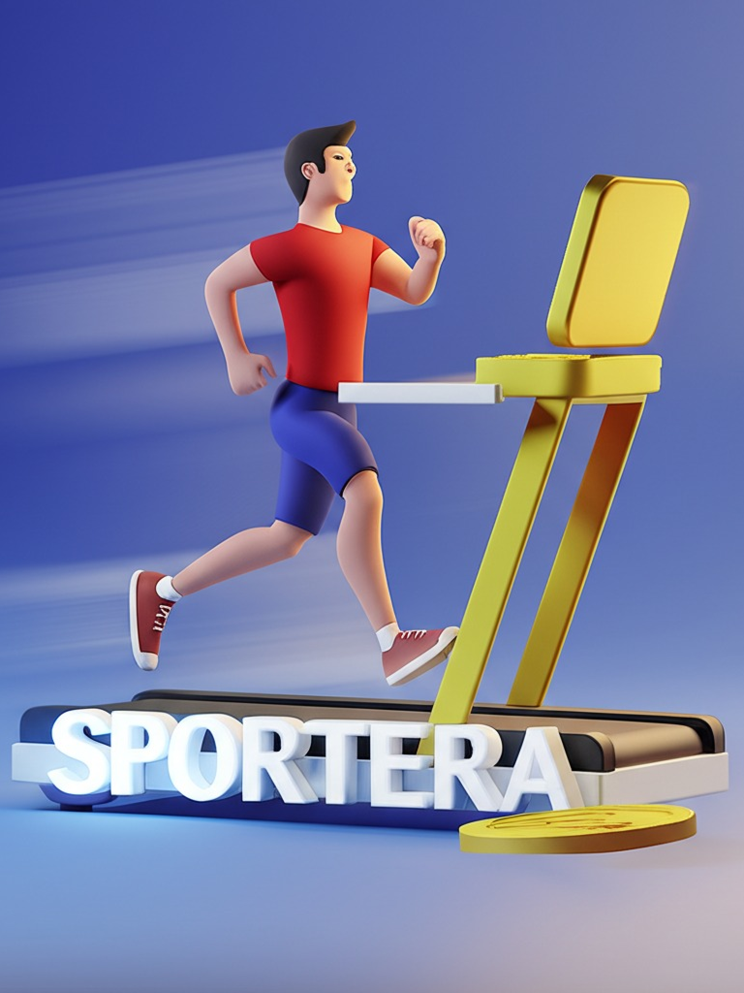 Sport to Earn Concept